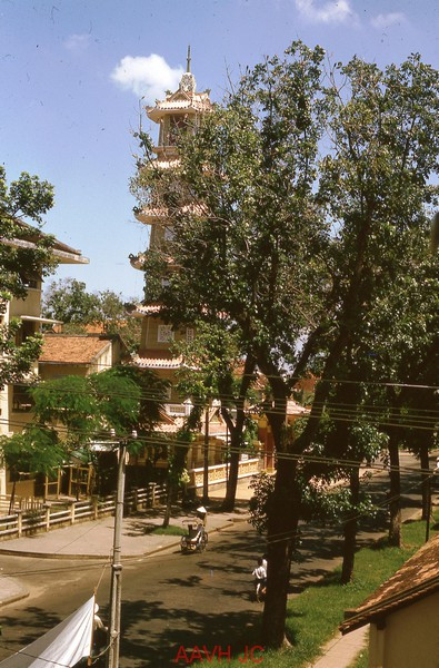 Chùa Xá Lợi ở Sài Gòn.