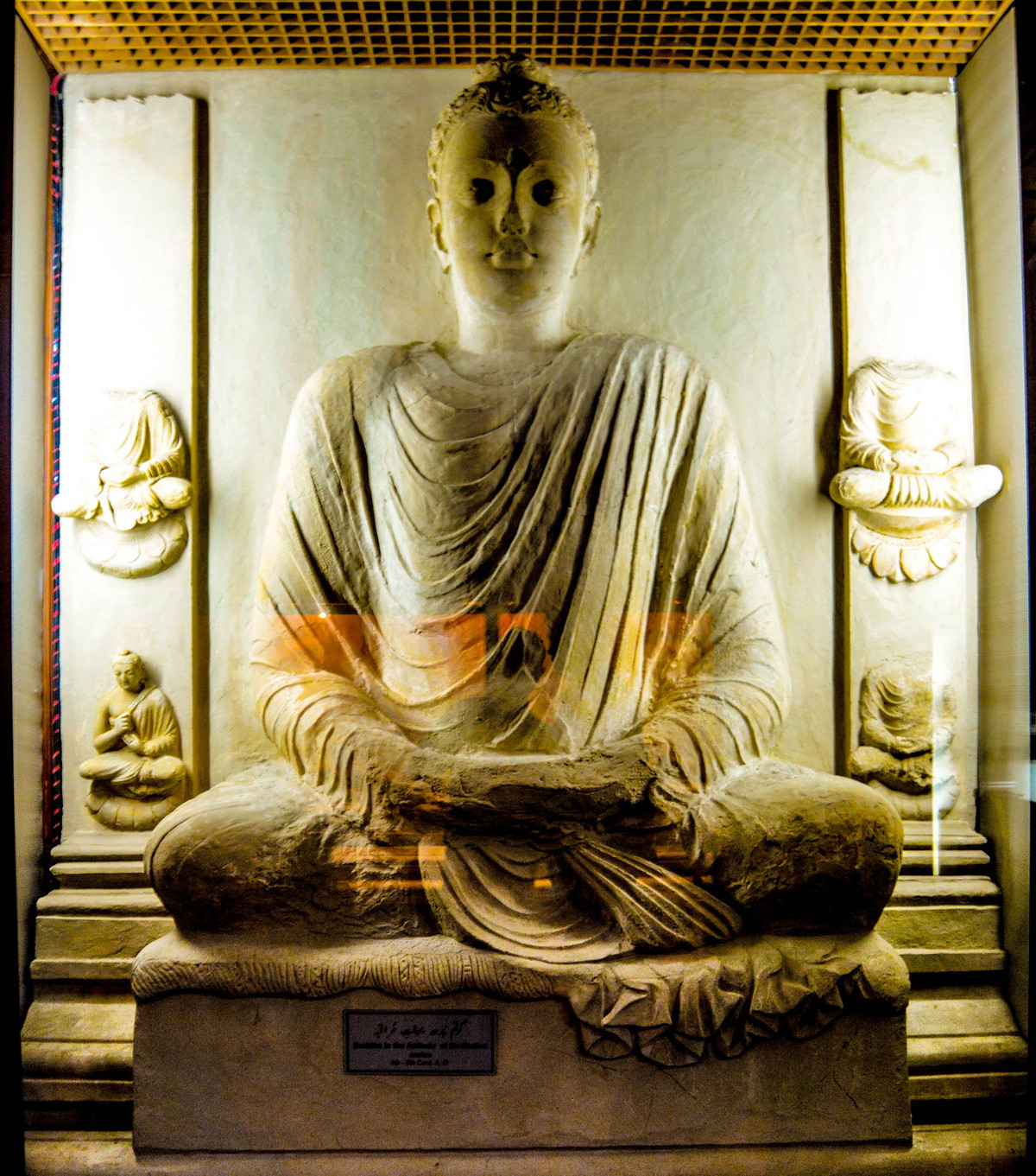 Taxila cũng là nơi các nhà khảo cổ tìm thấy những tác phẩm điêu khắc đặc sắc nhất của văn hóa Phật giáo Gandhara, mang nhiều nét tương đồng với nghệ thuật điêu khắc cổ Hy Lạp. Ảnh: Wikipedia.