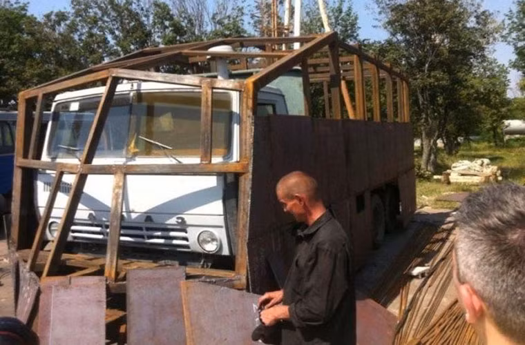 “Ngôi nhà thép” di động.