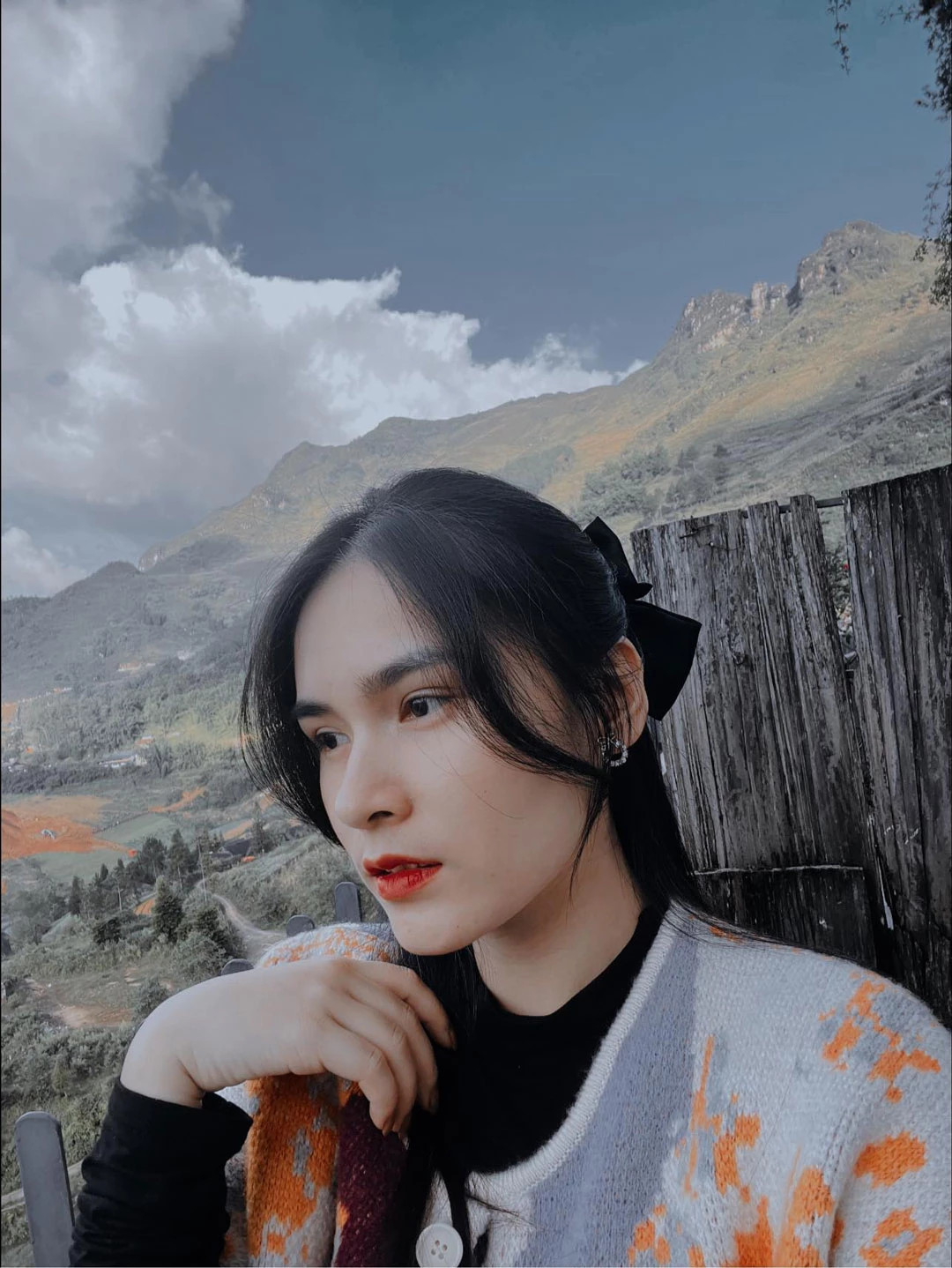 Ve dep moc mac cua ba xa Hung Dung, hot girl dan toc Tay kin tieng-Hinh-3