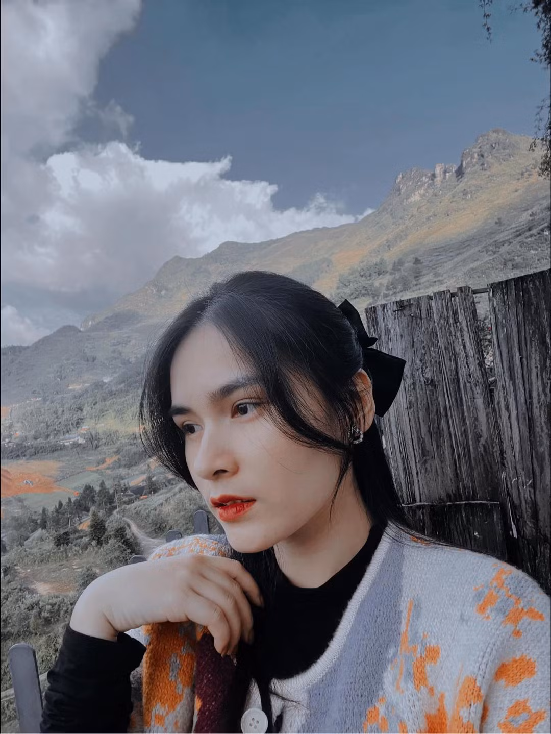 Ve dep moc mac cua ba xa Hung Dung, hot girl dan toc Tay kin tieng-Hinh-3