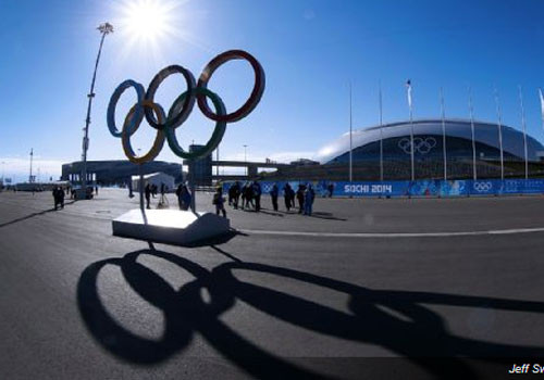 Thời khắc khai mạc Thế vận hội Sochi sắp tới gần, bầu không khí ở thành phố nghỉ mát ven biển Nga trở nên nóng hơn bao giờ hết.