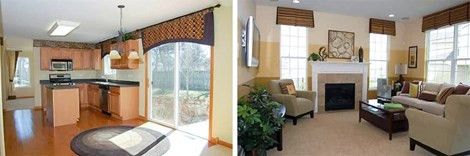 Điểm khác biệt trong khái niệm thiết kế của người Mỹ nằm ở nội thất luôn tạo cảm giác ấm cúng và sang trọng.