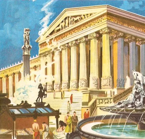 Dù vậy, ngôi đền tuyệt mỹ này lại có một số phận lịch sử rất bi thảm.