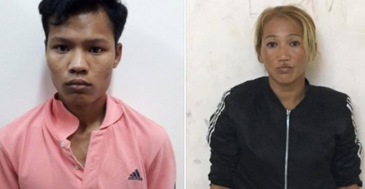 Hai đối tượng Trương Tất Thành và Nguyễn Thị Kim Chi