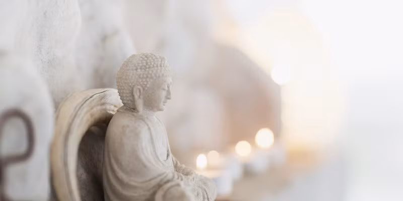 An vui, khong buon lo goi la Phat