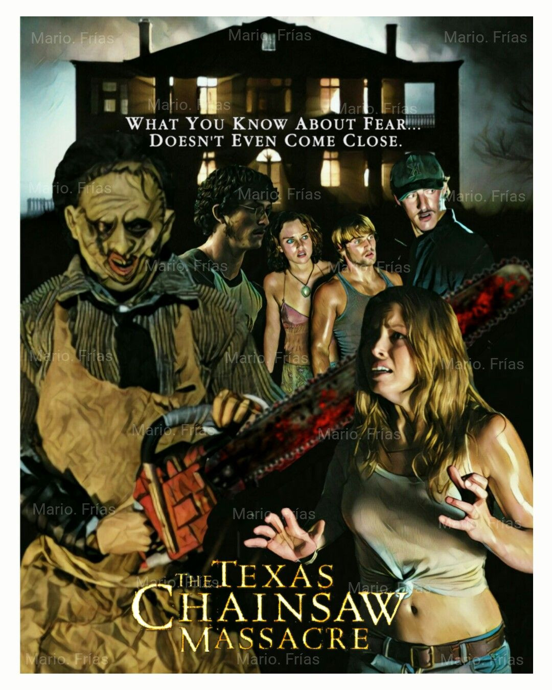 Nếu như “Psycho” là câu chuyện về chứng bệnh tâm thần và các sở thích bệnh hoạn của Gein thì “The Texas Chainsaw Massacre” đã tái hiện chân thực ngoại hình cũng như cách thức giết người của hắn.