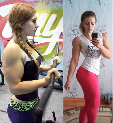 Và chính từ việc chăm chỉ tập luyện đã khiến Vins có được thân hinh cơ bắp"chuẩn không cần chỉnh". Tuy hơi khác lạ với khuôn mẫu chung về thân hình phụ nữ, nhưng cô gái xinh đẹp vẫn được rất nhiều chàng trai để ý, yêu thích.