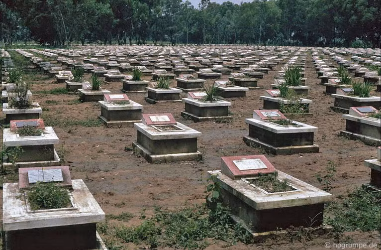 Nghĩa trang liệt sĩ ở Củ Chi.