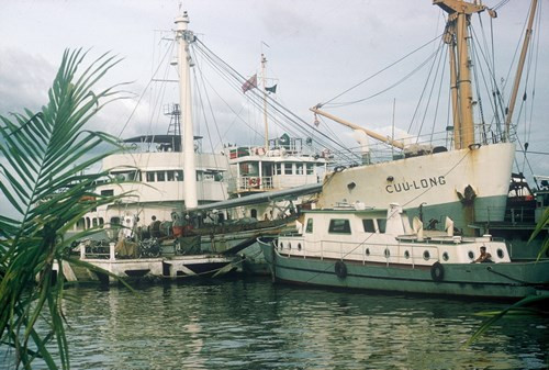 Một góc cảng Sài Gòn.