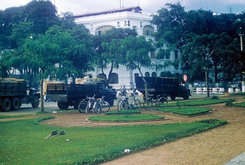 Trụ sở Bộ tư lệnh Hải quân của chính quyền Sài Gòn.