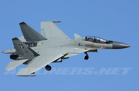 Su-30MKI được coi là tiêm kích chủ lực hiện đại nhất, mạnh nhất Không quân Ấn Độ.