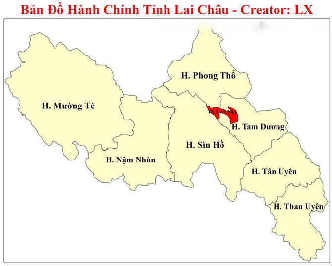 Tính đến ngày 1/4/2019, dân số tỉnh Lai Châu là 460.196 người, xếp thứ 62/63 tỉnh, thành phố cả nước.