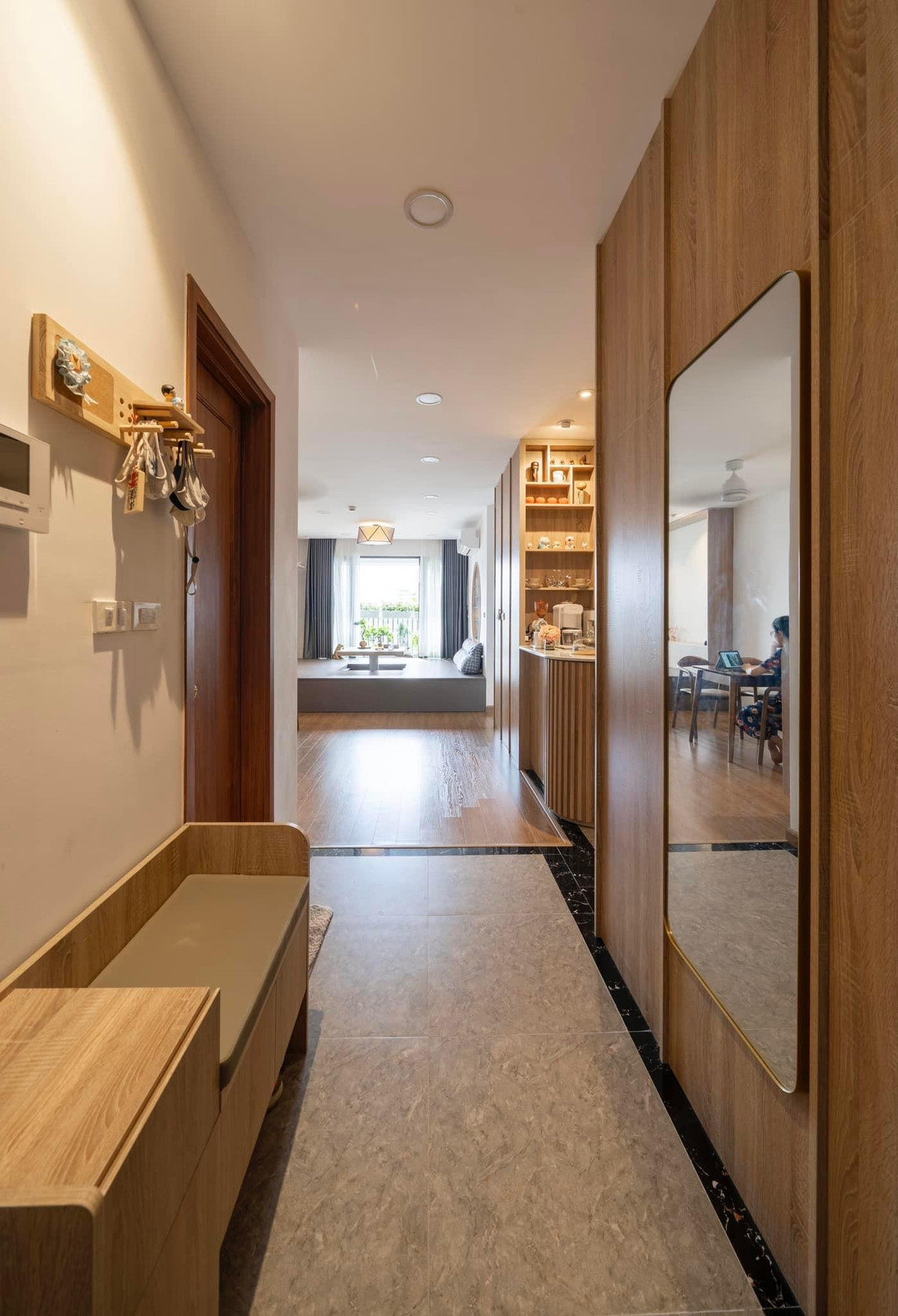 Căn hộ ‘1 chạm’, điều khiển thiết bị thông minh mang phong cách Nhật Bản - Hình 20 Can ho ‘1 cham’, dieu khien thiet bi thong minh mang phong cach Nhat Ban-Hinh-20