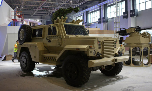 Xe bọc thép kháng mìn VP11.