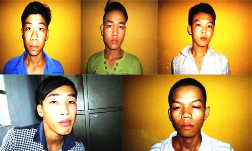 5 tên cướp sa lưới lực lượng công an.