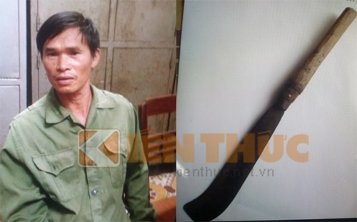 Trong lúc tức giận, ông Ba đã tìm con dao quắm với ý định đe dọa chị H. nhưng bị chị này túm cổ áo và giằng co. Lúc này, hung thủ Ba đã dùng dao quắm chém liên tiếp 4 nhát vào người con gái (3 nhát ở cổ, 1 nhát ở tay) khiến nạn nhân chết ngay tại chỗ. Sau đó, hung thủ Lâm Quảng Ba đã khăn gói, cầm hung khí men theo đường mòn bỏ trốn vào rừng sâu. Đến khoảng 19h ngày 24/11, hung thủ đã bị bắt giữ trên đoạn đường hồ Núi Cốc.