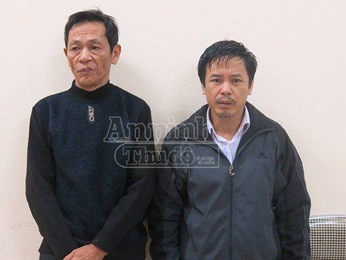 Đối tượng Quyết (trái), Thực (phải).