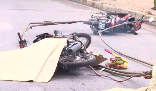 Theo trung tá Hà Văn Thanh, Đội CSGT số 7, trước đó, một vụ tai nạn tương tự cũng xảy ra ở công trường thi công tuyến đường này phố Quang Trung (Hà Đông). Có mặt tại hiện trường sau đó, Thứ trưởng Giao thông Nguyễn Ngọc Đông đã chỉ đạo dừng việc thi công trên toàn tuyến, đình chỉ nhà thầu, rà soát quy trình an toàn lao động để làm rõ nguyên nhân tai nạn.