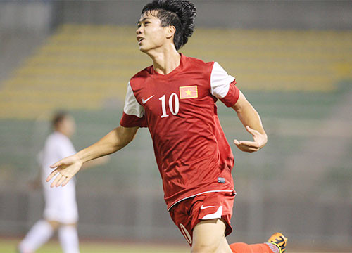 Cầu thủ Công Phượng.