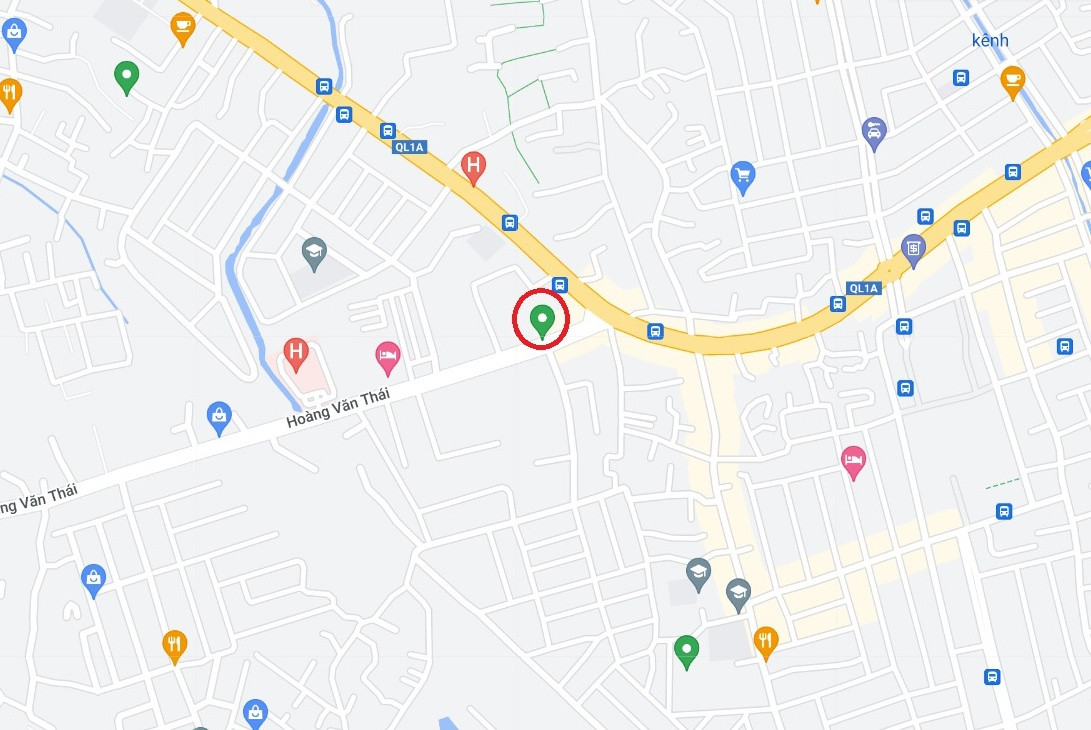 Nơi xảy ra vụ cháy. Ảnh: Google Maps.
