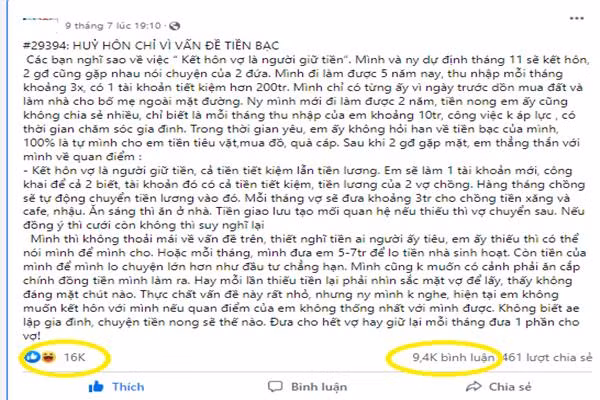 Chang trai tu tin gioi kiem tien nhung van bi ban gai doi huy hon