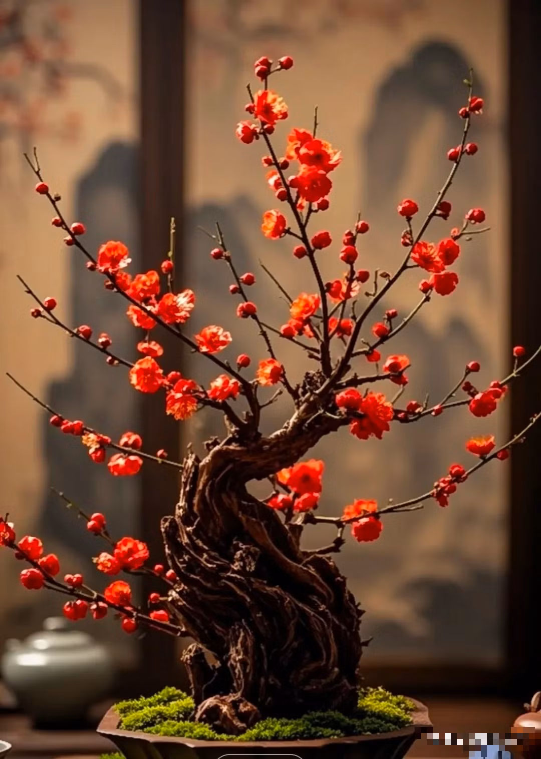 Cách trồng và chăm sóc cây cảnh mơ mai bonsai. Giống như hoa đào, cây mơ bonsai được đánh giá cao về mặt thẩm mỹ, có thể bày trong nhà vào dịp Tết Nguyên đán vừa để trang trí cho gia đình thêm rực rỡ, lễ hội vừa cầu mong những điều tốt lành sẽ đến với gia đình. 
