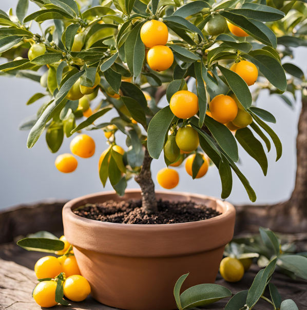  Nhiều người cũng thích tặng quất cho gia đình, bạn bè để khi tân gia, mở tiệm để chúc mừng làm ăn phát đạt, thu hút tài lộc, kiếm được bộn tiền. Quất có thể nói là hoa vào mùa hè và có quả vào mùa thu đông. Quả quất tồn tại rất lâu, một chậu quất có thể chơi được 1-2 tháng. 