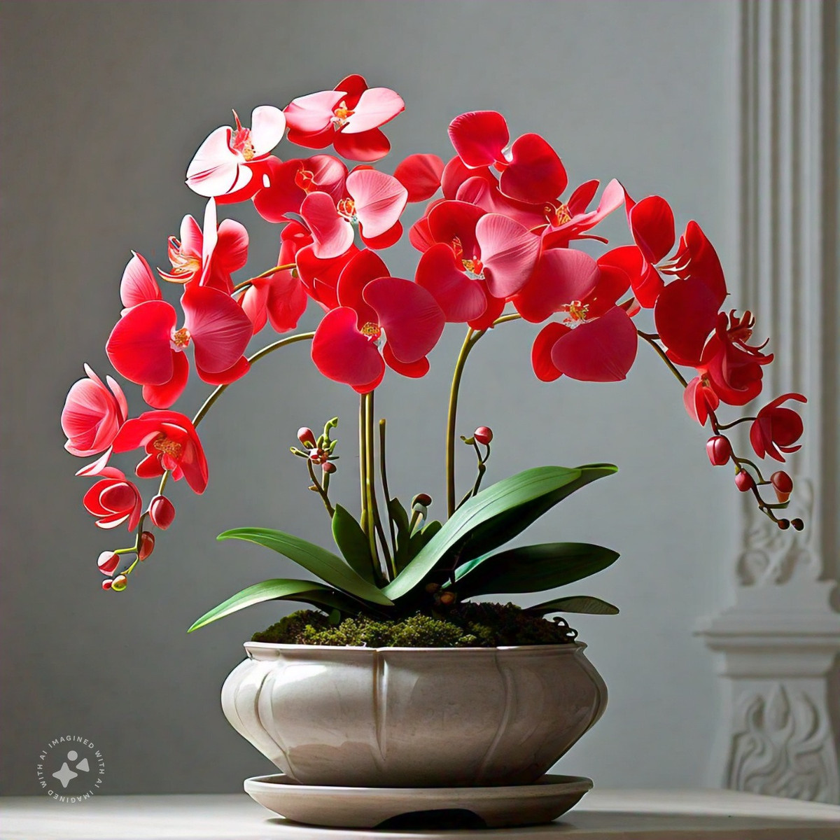 br/> 1. Cây cảnh lan hồ điệp: Mọi điều ước của bạn sẽ thành hiện thực, cầu may mắn, hạnh phúc và sự nghiệp thuận lợi. Hoa lan hồ điệp được mệnh danh là loài hoa đẹp nhất bởi nó được mệnh danh là “Nữ hoàng hoa lan”. Khi nở, hoa nở như những con bướm nhảy múa trên đầu lá. 