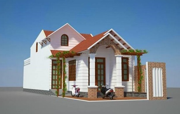 Mẫu nhà cấp 4 đẹp 5x20m tiết kiệm chi phí cho gia chủ ảnh 4