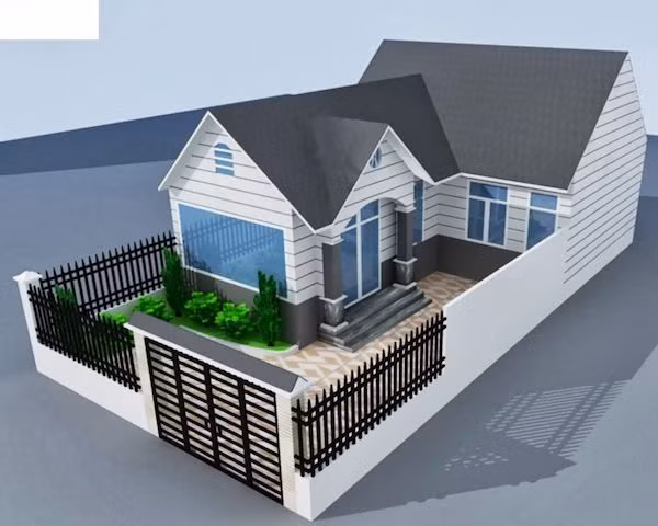 Mẫu nhà cấp 4 đẹp 5x20m tiết kiệm chi phí cho gia chủ ảnh 3