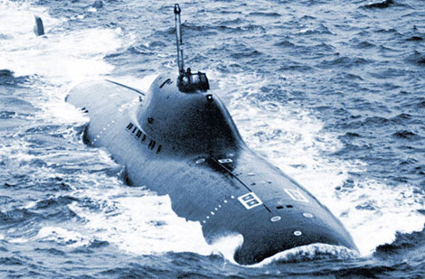 Tàu ngầm hạt nhân tấn công Lyra Project 705 có thể đạt tốc độ cực cao dưới mặt nước.