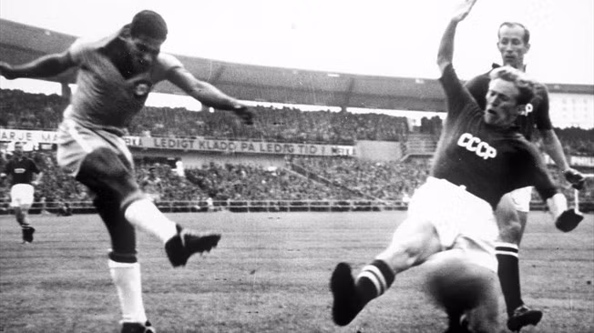 World Cup 1958 là kỳ World Cup duy nhất mà các đội thua trong vòng tứ kết không ghi được bất kỳ bàn thắng nào. Ảnh: FIFA.com.