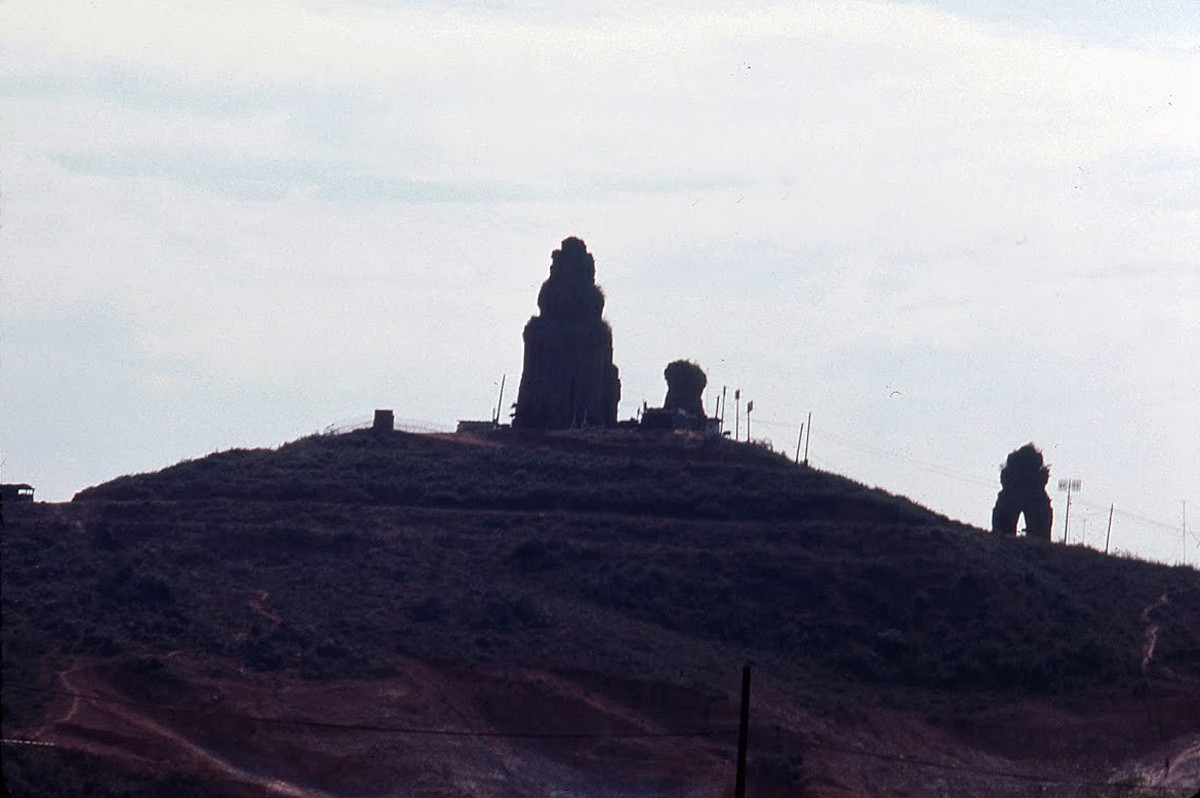 Tháp Bánh Ít ở Tuy Phước, Bình Định. Ảnh: James Speed Hensinger.