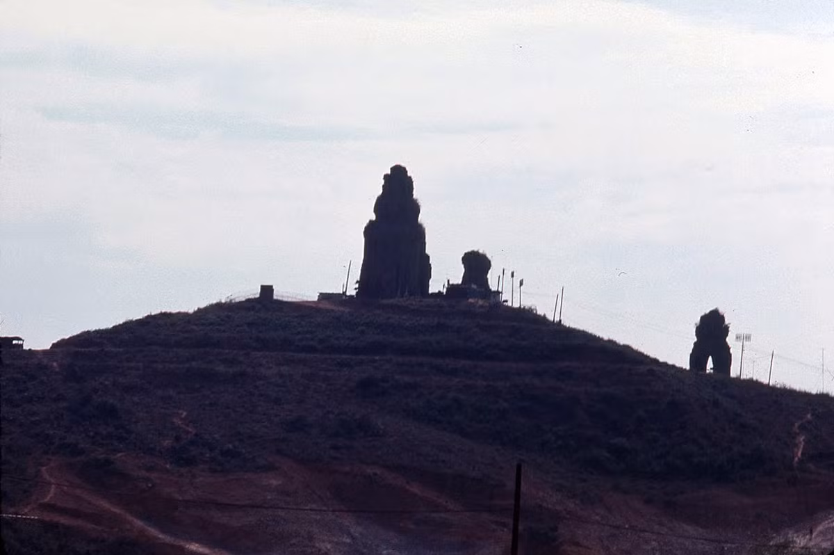 Tháp Bánh Ít ở Tuy Phước, Bình Định. Ảnh: James Speed Hensinger.