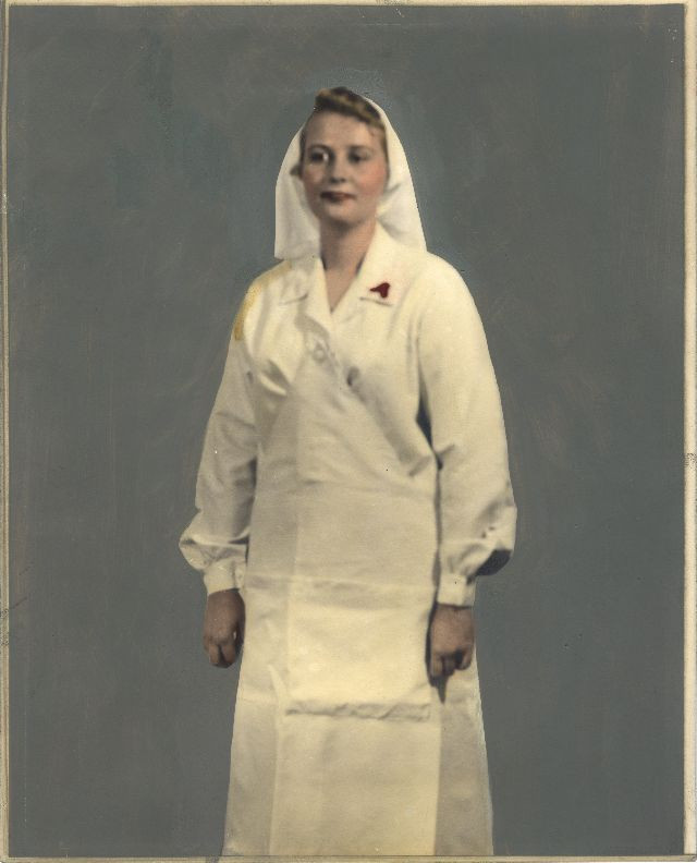 Nữ y tá Pháp. Ảnh: Helene Fuld Health Foundation.