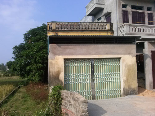 Nhà nạn nhân Nguyễn Thị Hoan hiện đóng cửa suốt ngày, chỉ có em gái của nạn nhân ở.