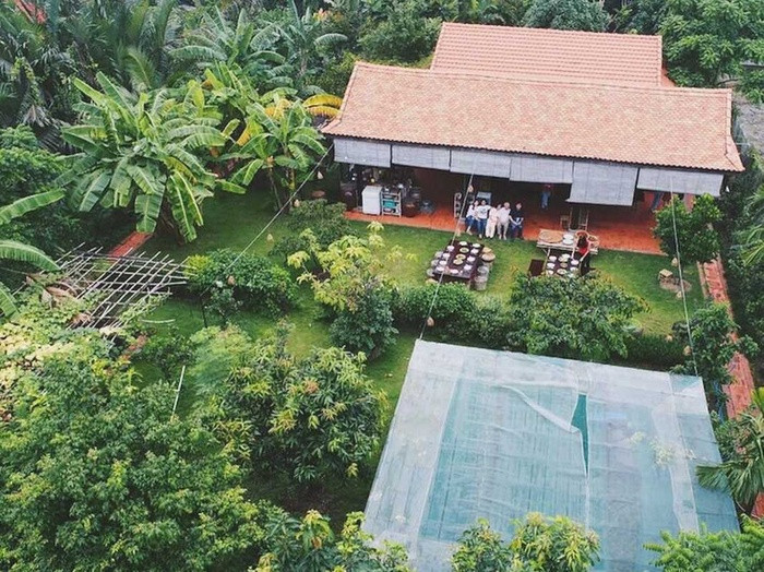 9X cai tao dat thue thanh vuon xanh mat, “chua lanh” dep nhu mo