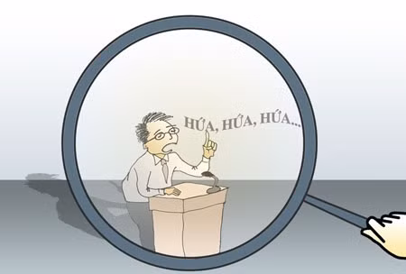 Những người chỉ hứa suông: Lời hứa được thực hiện giống như danh dự của mỗi người. Một người luôn thất hứa dễ dàng và nhiều lần thất hứa thì không đáng để ai tin tưởng.