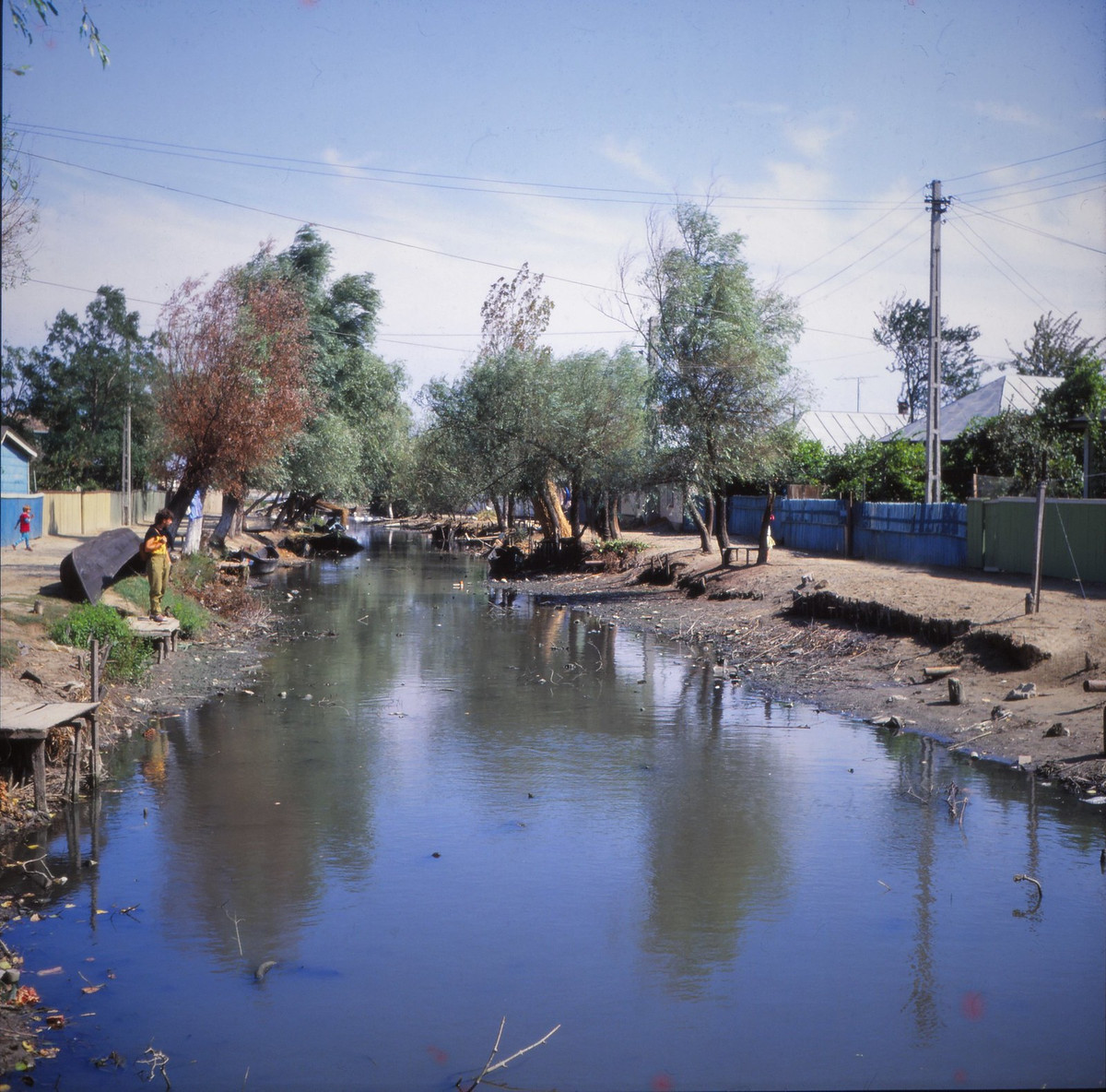 Kênh Busurca ở Sulina.