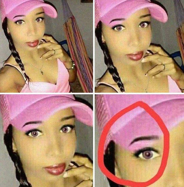 Cặp lông mày "không hề giả trân"