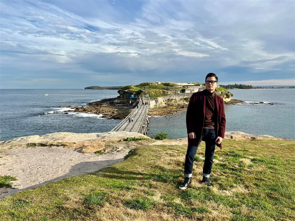 Quang Dung mat can doi khi len anh, 1m75 ma nhu 