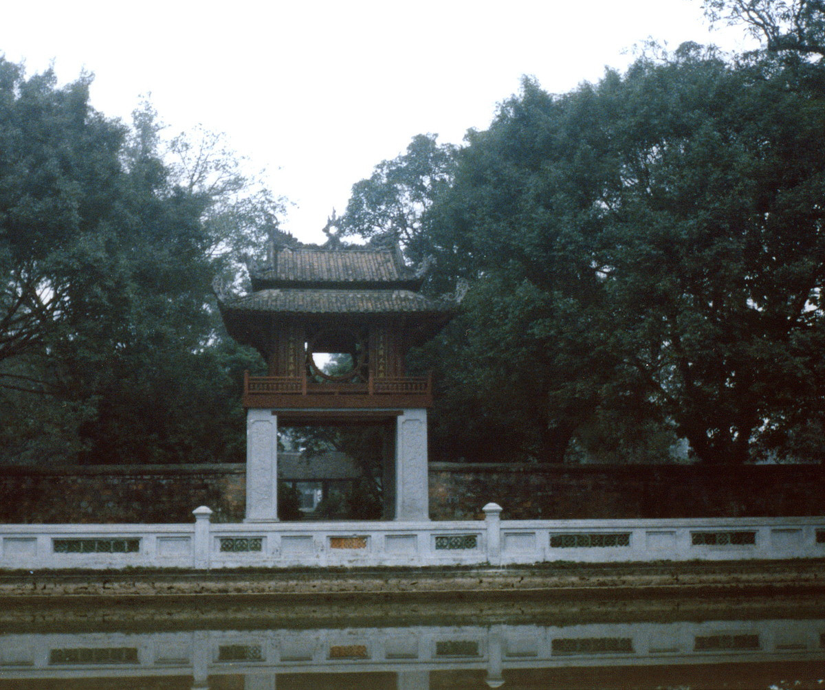 Khuê Văn Các ở Văn Miếu - Quốc Tử Giám Hà Nội.