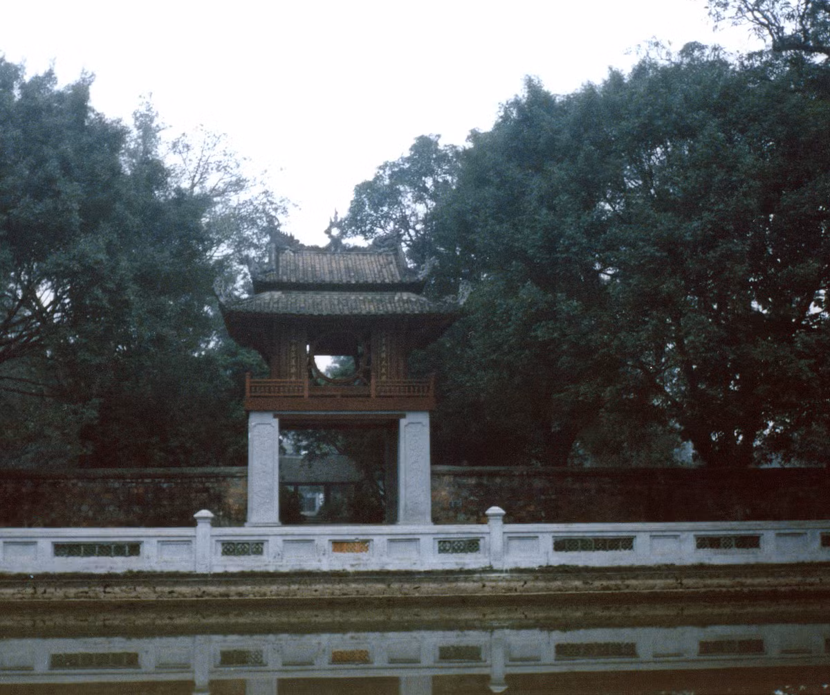 Khuê Văn Các ở Văn Miếu - Quốc Tử Giám Hà Nội.