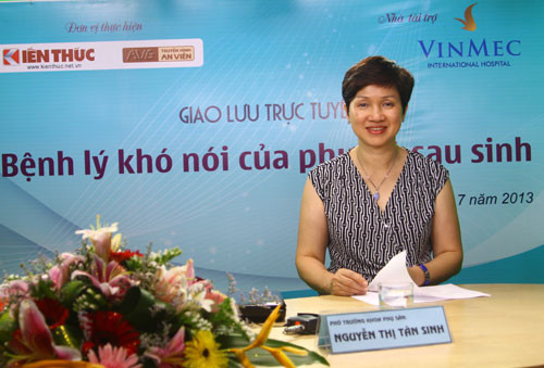 Bác sĩ Nguyễn Thị Tân Sinh.