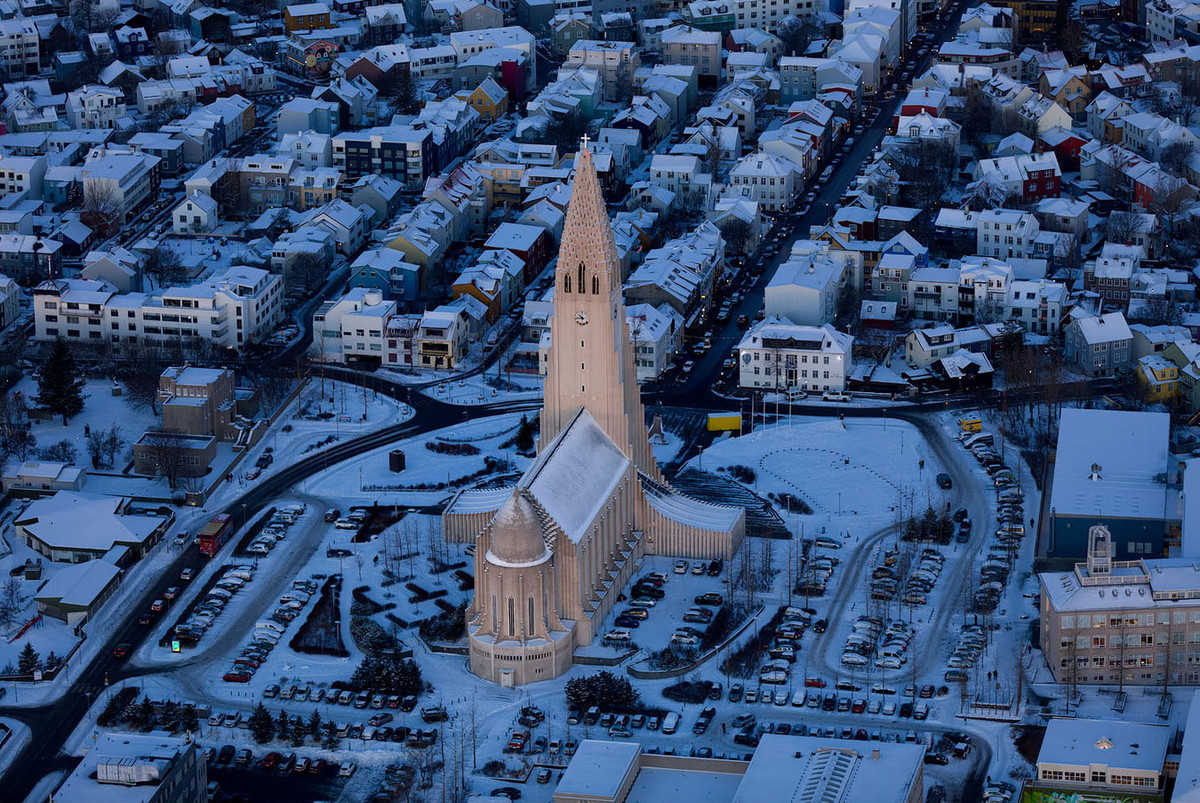 Được xây dựng và hoàn thiện trong hơn 40 năm, từ năm 1945-1986, đây là nhà thờ lớn nhất và cũng là một trong 6 công trình đồ sộ nhất ở Iceland. Ảnh: Rajan Parrikar.