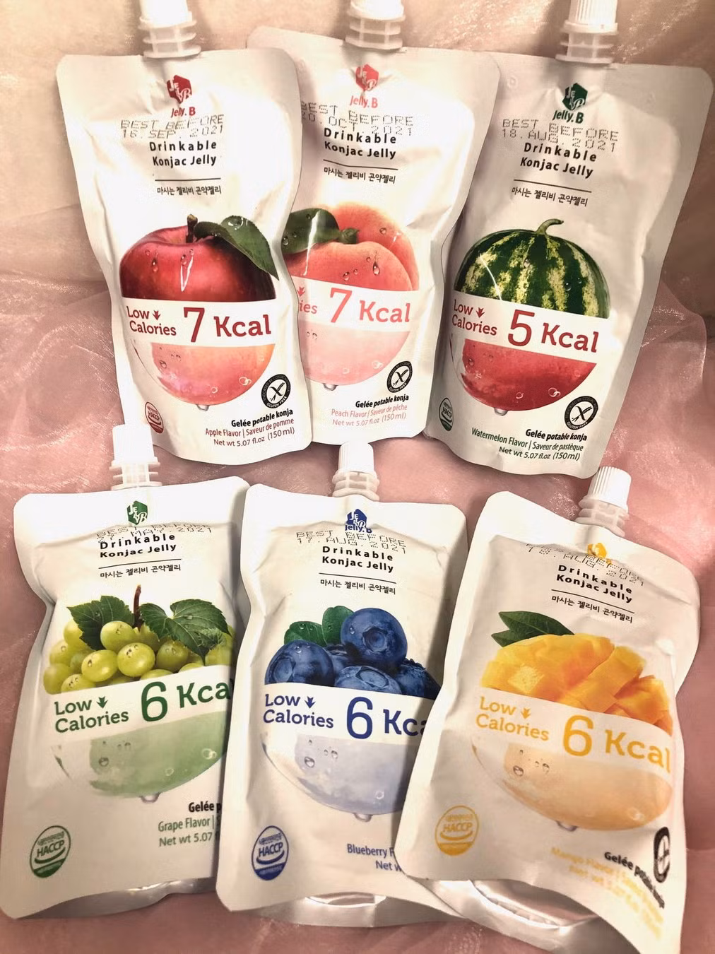 Kẹo thạch làm từ củ khoai nưa được sản xuất khá nhiều ở Nhật Bản, Trung Quốc, Đài Loan, là sản phẩm được ưa chuộng ở nhiều quốc gia trên thế giới. Ảnh: Reddit.