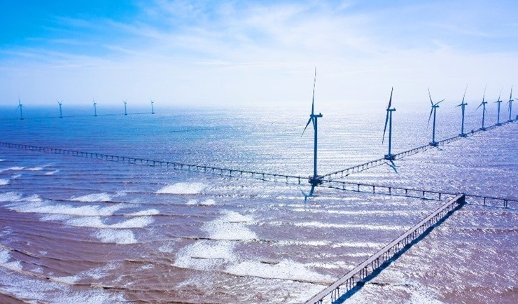 Theo quy hoạch phát triển điện gió tỉnh Trà Vinh giai đoạn đến năm 2020, có xét đến năm 2030, tổng công suất điện gió của Trà Vinh đạt khoảng 1.608MW,