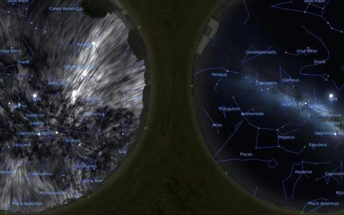 Các vụ nổ sao, tia gama vũ trụ, nổ siêu tân tinh là các bằng chứng cho thấy phản ứng rõ rệt giữa các vụ nổ vũ trụ với cấu trúc đường hầm từ trường khổng lồ này.