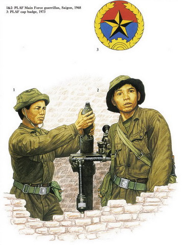 Các chiến sĩ du kích của Mặt trận Dân tộc Giải phóng miền Nam trong kháng chiến chống Mỹ.